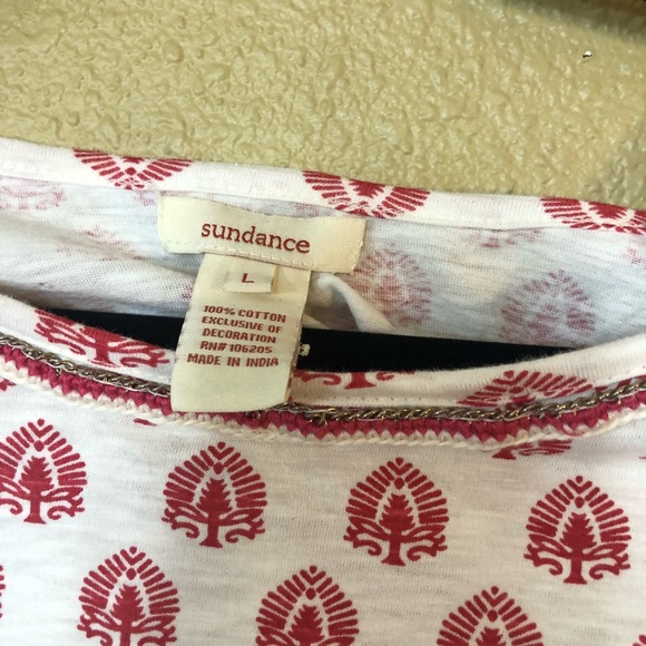 Sundance 100% Cotton Crop Top - Picture 3 of 4